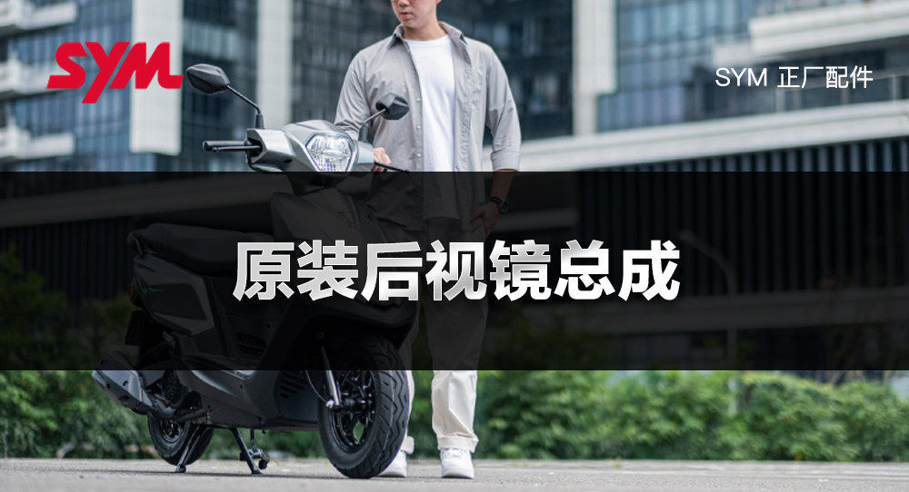 Original Genuine Sanyang Scooter Motorcycle Dijue 125 Xs125T-22 Rearview Mirror Reflector Mirror