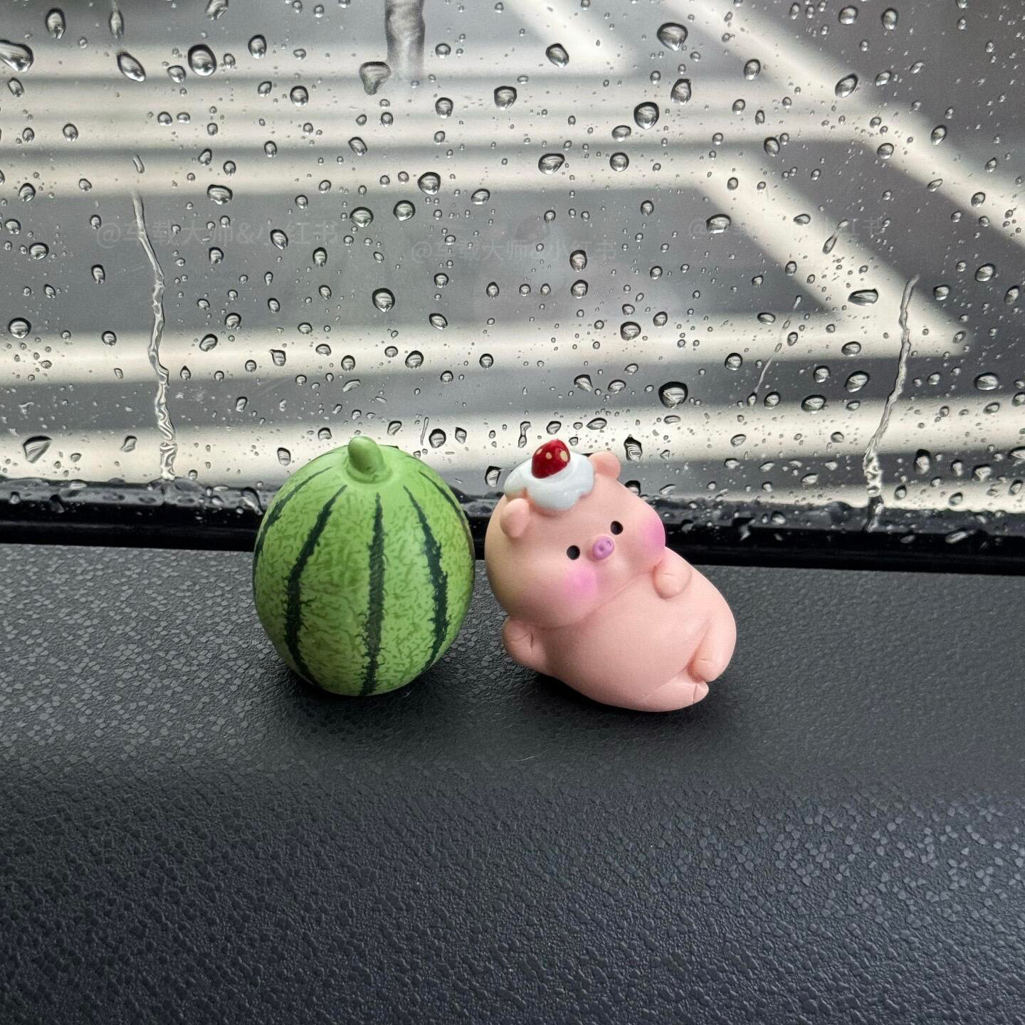 Cozy Piggy Healing Accessories Auto Healing Accessories Auto Interior Accessories Pantalla de consola central