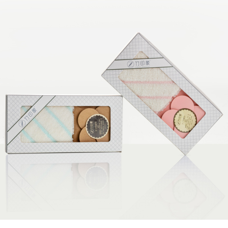 Dropshipping Bamboo Impression Hand Towel Souvenir Small Set Zyx-030770-1 Small Towel