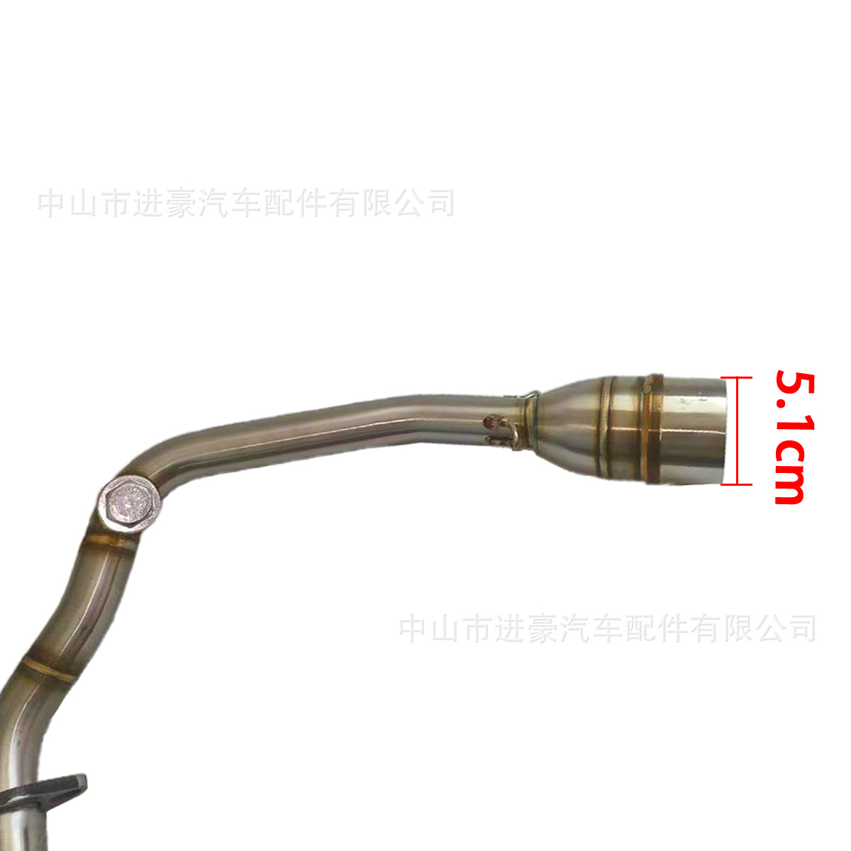 Motorcycle Exhaust Pipe Modification Piaggio Spring Stimulus 125/150 Stainless Steel Front Section Factory Direct Sale