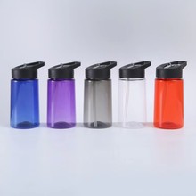 500毫升太空吸管杯塑料运动水壶PP材质现货透明水杯环保带提手