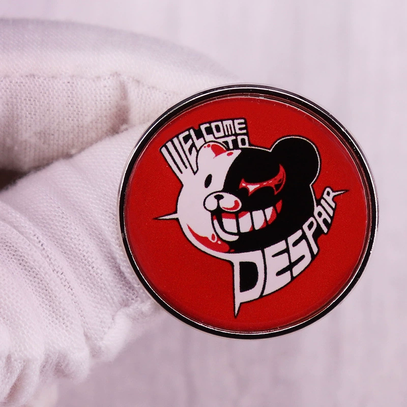 Бар-мячи, игра-приключение, броши "Welcome to Despair" значок-брошь