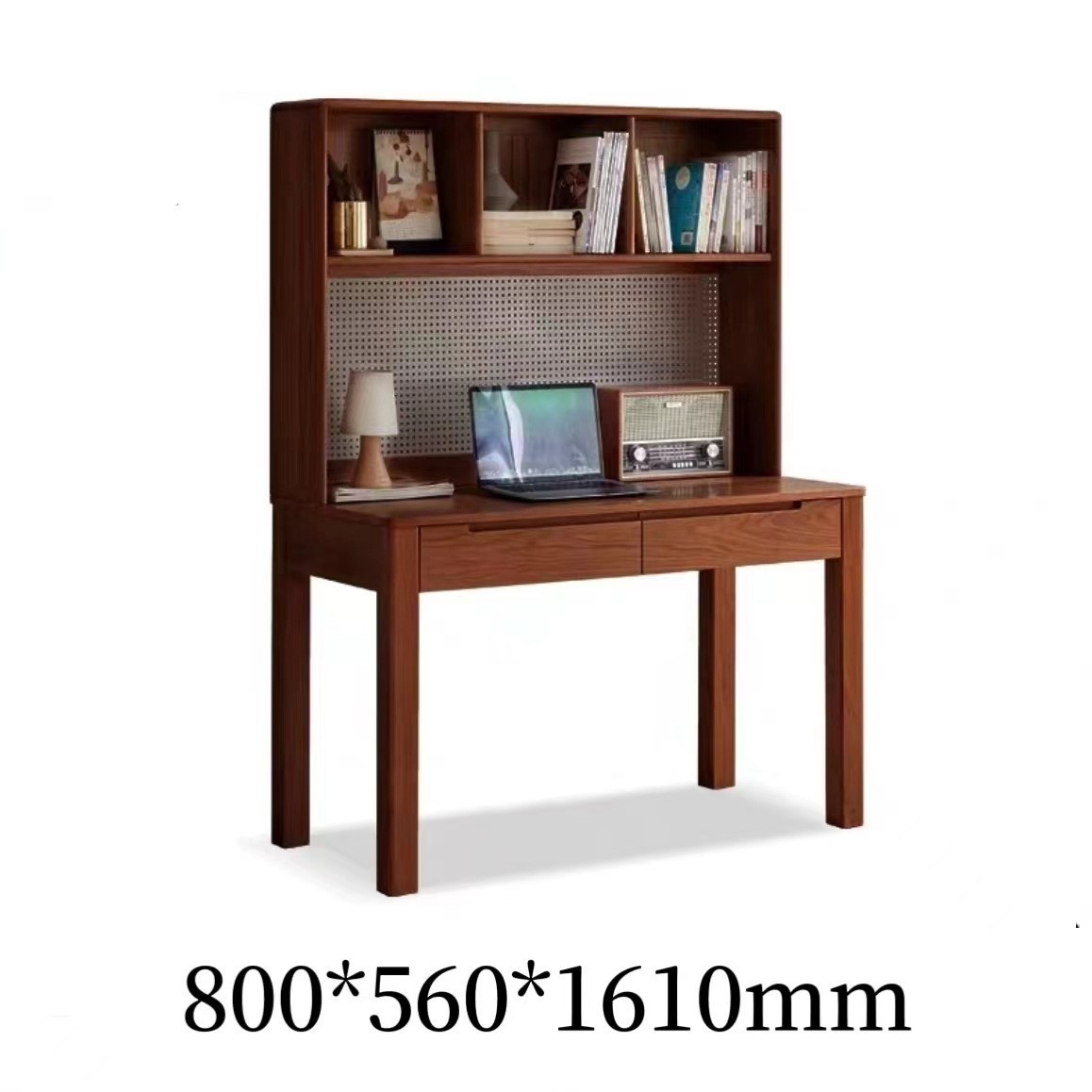 Цвет ореха 0.8m письменный стол+ на полках: 800*560*1610мм