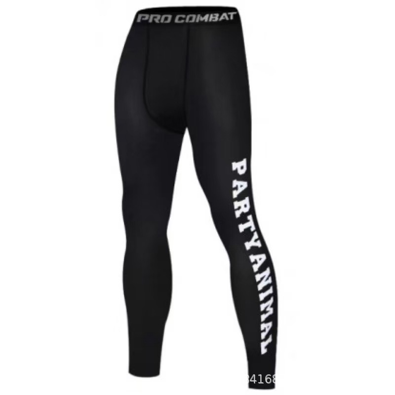 Unbranded Pro Combat Leggings Party Animal Black