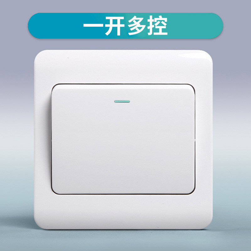 検査済みの壁スイッチ、壁コンセント、エレガントホワイト86型5穴コンセント、家庭用埋め込み式電源コンセントパネル|undefined