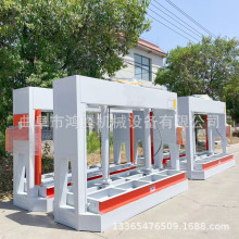 鸿腾压力均匀铣面平整国标50吨压力可调冷压机 3米长现货木工压机