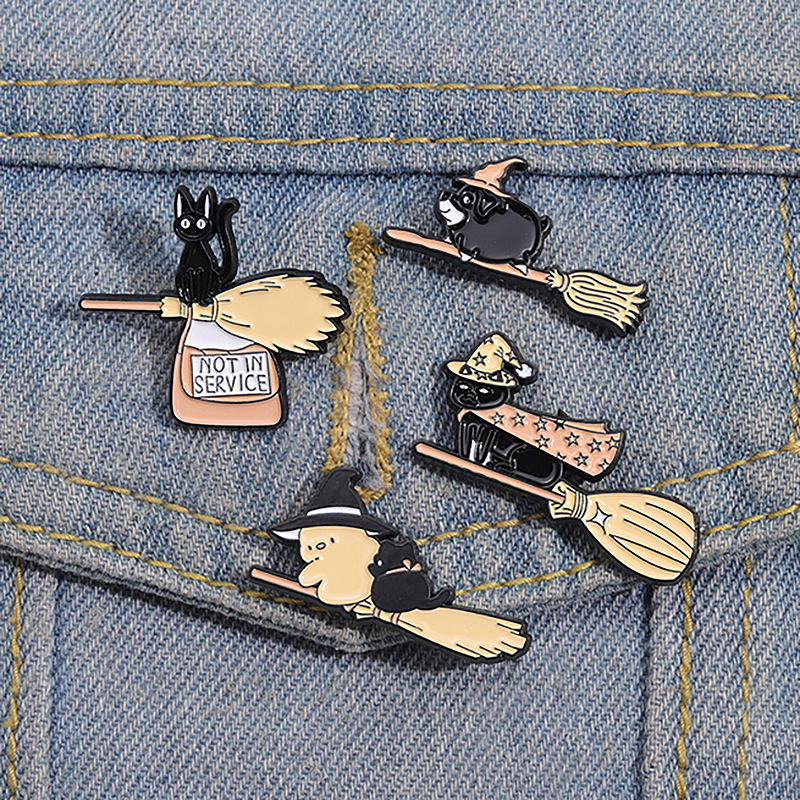 Cute Pin Animal Letter Zinc Alloy Stoving Varnish Unisex Brooches display picture 2