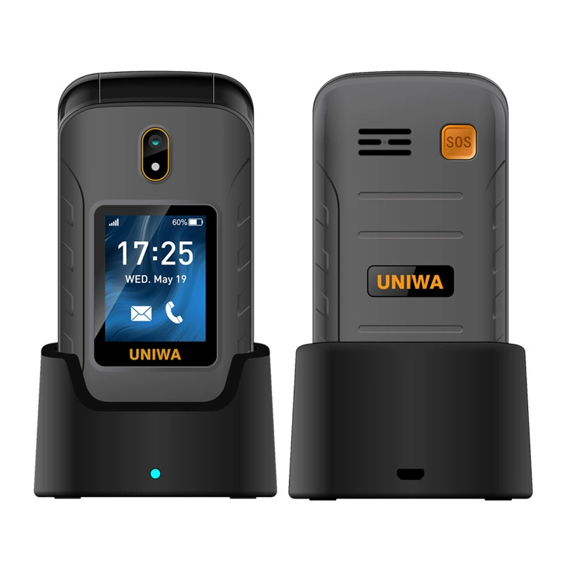 Folding mobile phone for elderly charging, (Cross-border trading), wholesale, 4G