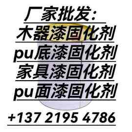 木器漆固化剂 pu底漆固化剂 家具漆固化剂 pu面漆固化剂