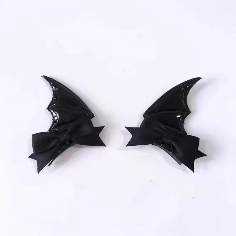 ハロウィーンcos小悪魔蝶ネクタイ髪飾り奇妙な道具立体トップクリップLolita髪飾り|undefined