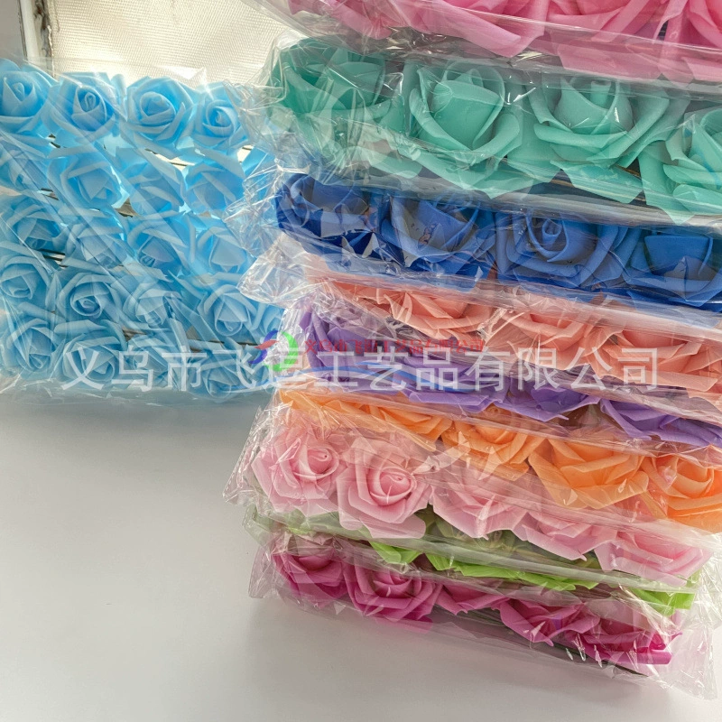 7cm с шестом пузырчатая роза PE имитация поддельные цветы свадебный букет свадебных подарков украшения для вечеринок