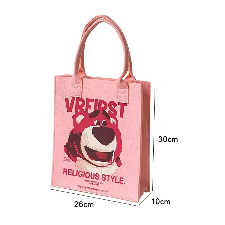 핑크곰; 길이 26 높이 30 폭 10cm;