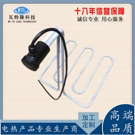 铁氟龙加热管 耐酸碱防腐蚀PTFE电热管 电镀槽蚊香四氟发热管