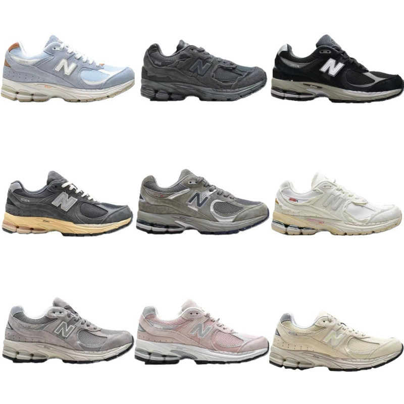 Обувь Putian, экспортная чистая оригинальная женская обувь nb2002R в стиле ретро, ​​оригинальные серые классические серые повседневные спортивные кроссовки