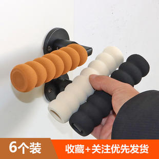 ♤ Door Handle Protective Cover Thickened Bedroom Door Bathroom Door and Window Handle Cover Anti-Static Door Back Wall Pad Winter