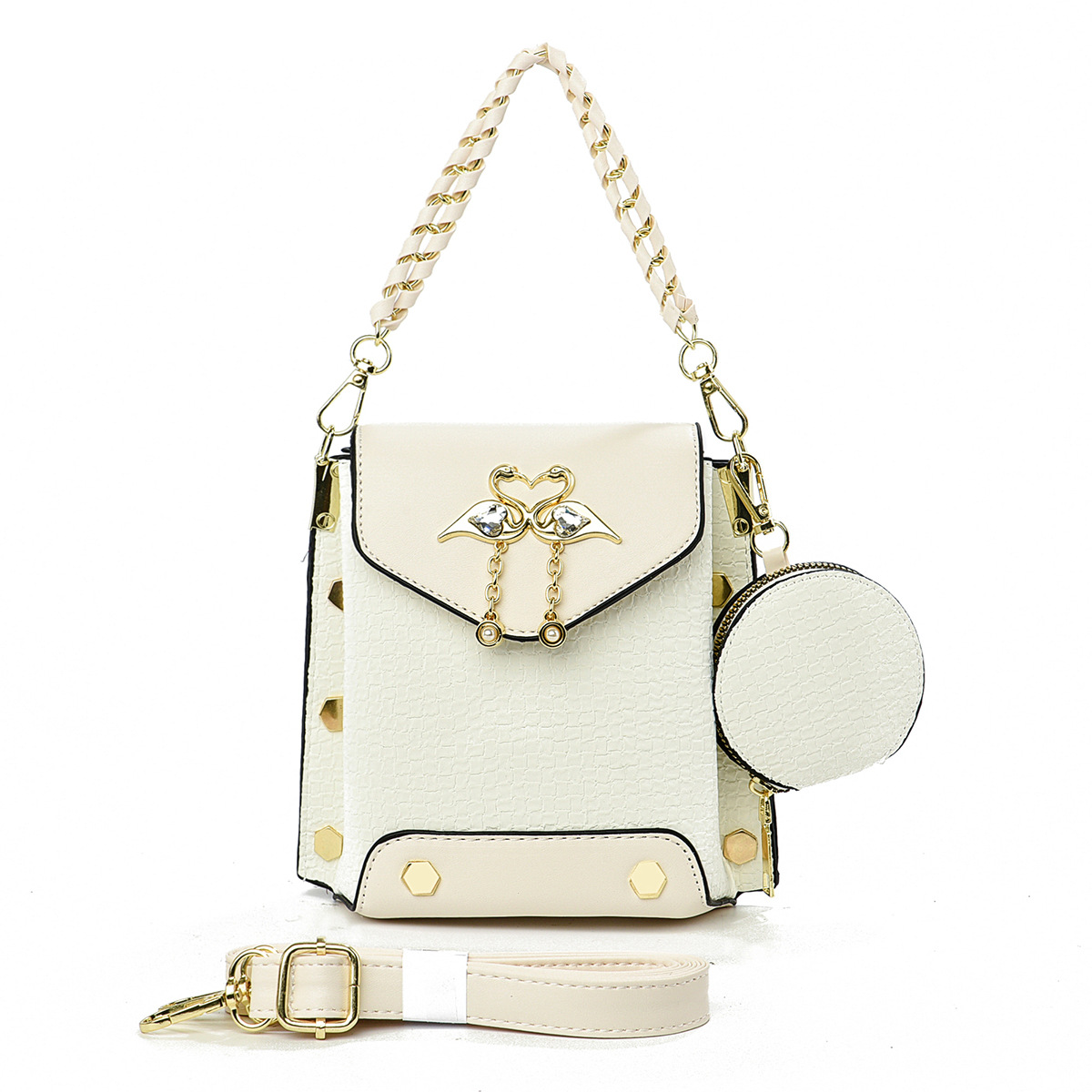 Bolso cuadrado universal, bolso de moda exquisito 2025, nuevo temperamento de atmósfera, bolsos de hombro, bolsos transfronterizos