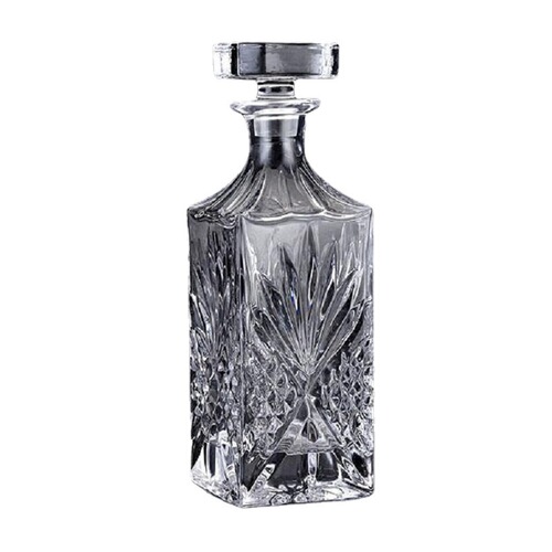 Wine bottle empty bottle foreign wine bottle decanter household red wine flask crystal whiskey bottle 1 catties