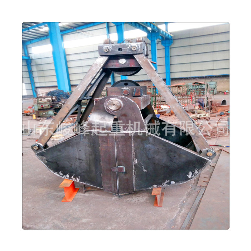 抓斗液压抓斗DYZ10-3立方六瓣液压抓斗配用10吨起重机