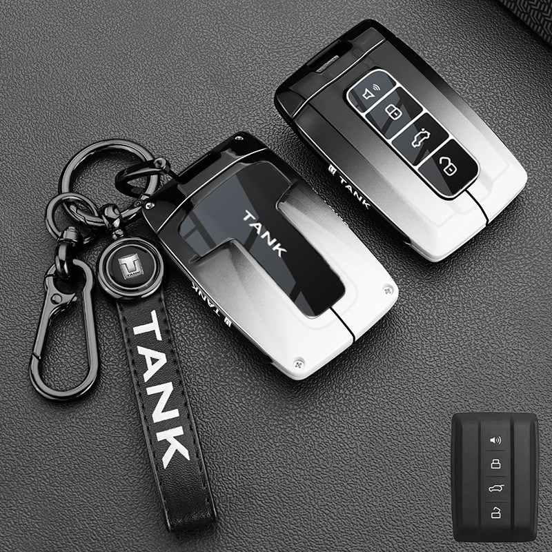 Tank [leather buckle] ink black