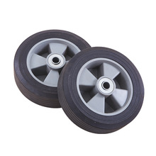 WBZ7手拉车轮子便携轴承行李拖车轱辘购物车买菜小推车配件拉货车
