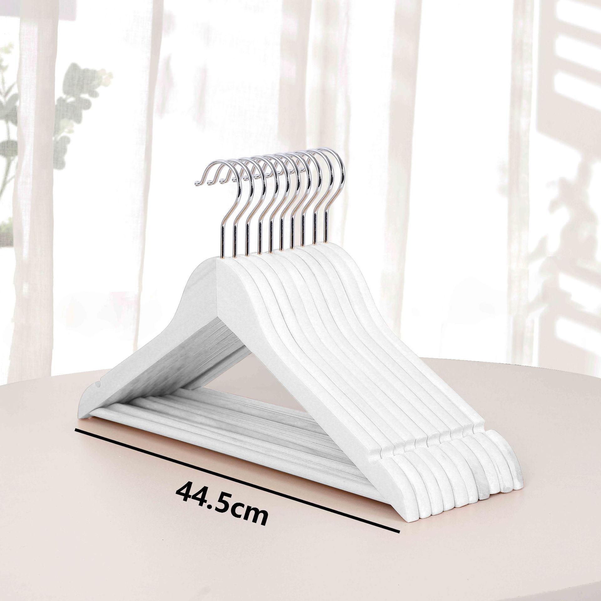 Percha de ropa de madera blanca y negra, ropa de madera, ropa de madera, ropa de hotel, ropa de comercio exterior, ropa de colgar, ropa de colgar, ropa de colgar, ropa de colgar