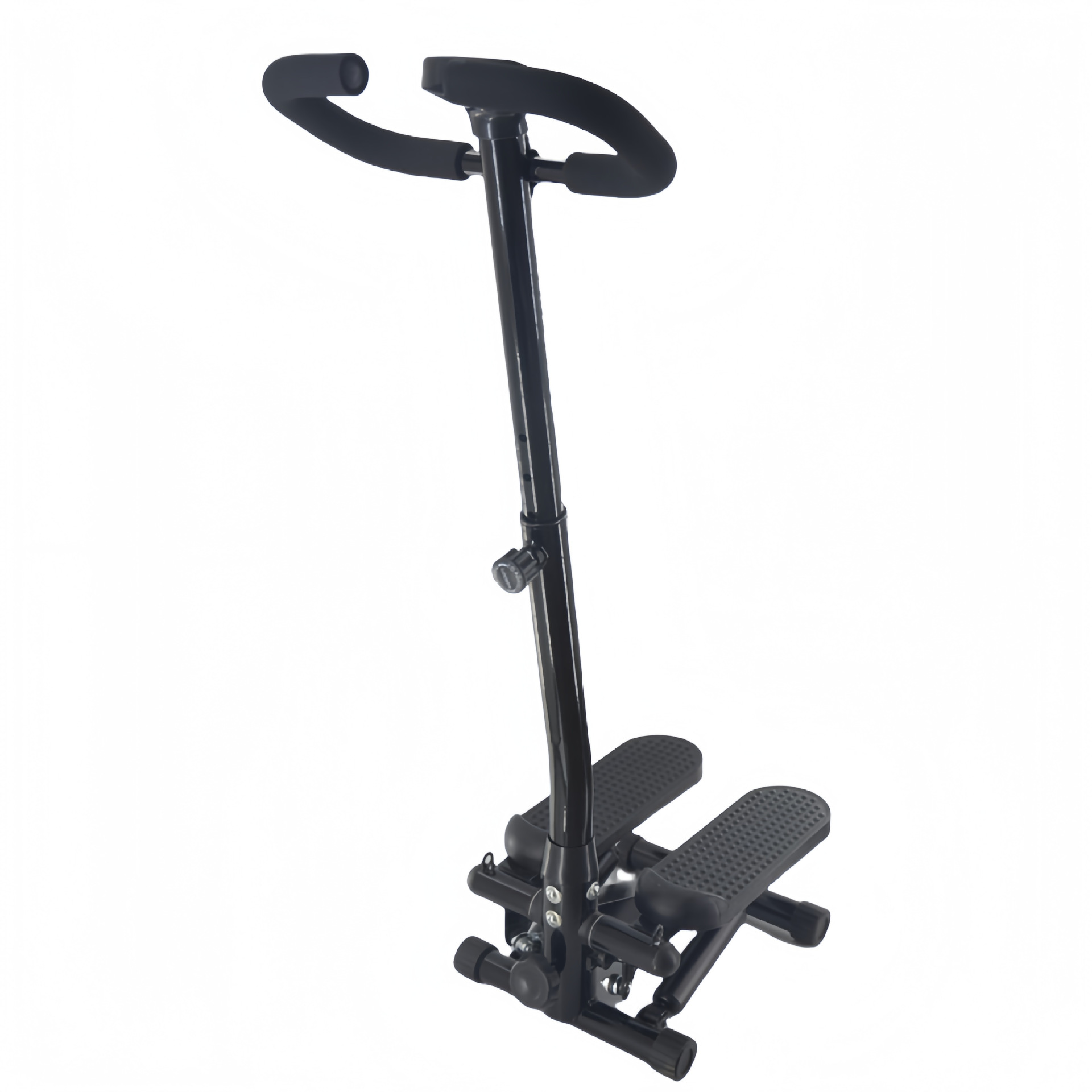 Adjustable handrails are completely black