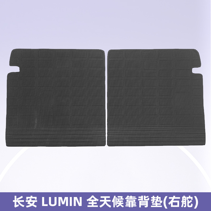 Adecuado para Changan LUMIN2025 timón derecho 3D Material para todo clima Alfombrilla para el pie XPE Alfombrilla para el maletero Alfombrilla para el respaldo