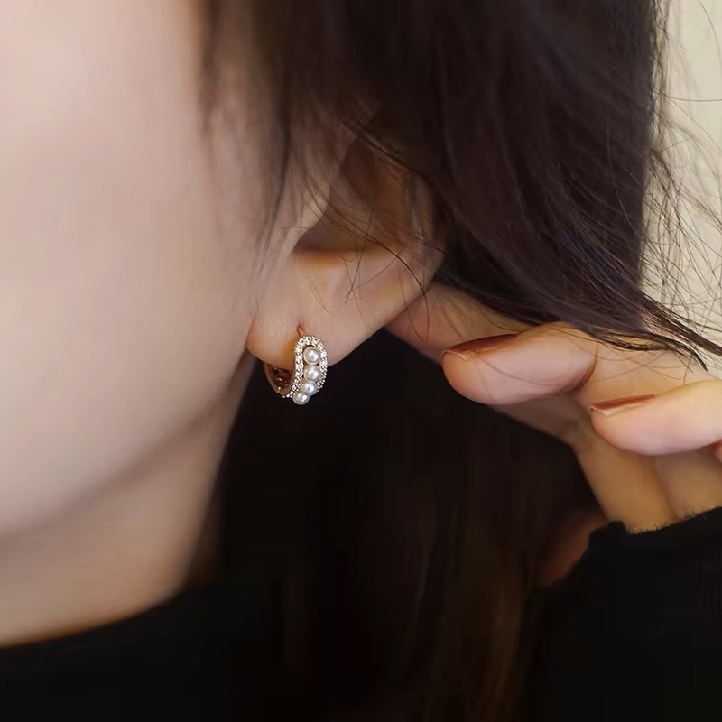 Men’s Titanium Hoop And Stud Earrings Set For Daily Wear_voghion.com