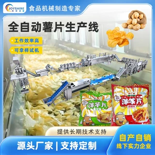 厂家定制薯片油炸流水线 全自动鲜切薯片生产线成套设备