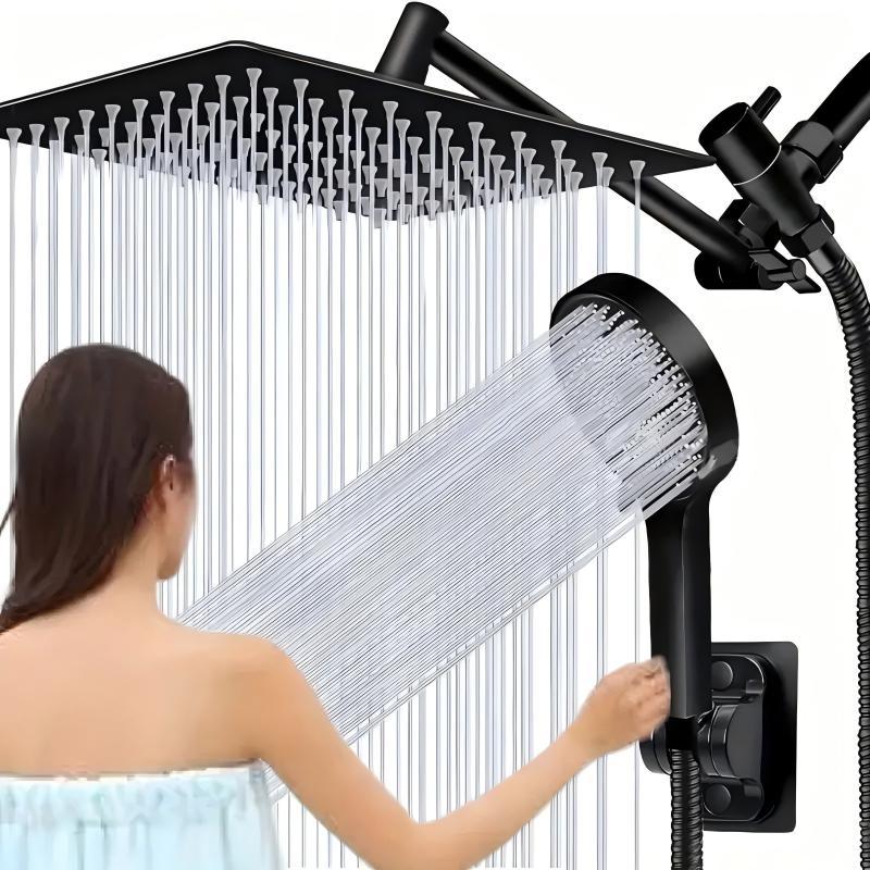 TEMU 단일 헤드 로드 8inch 검정색(3단 기어)