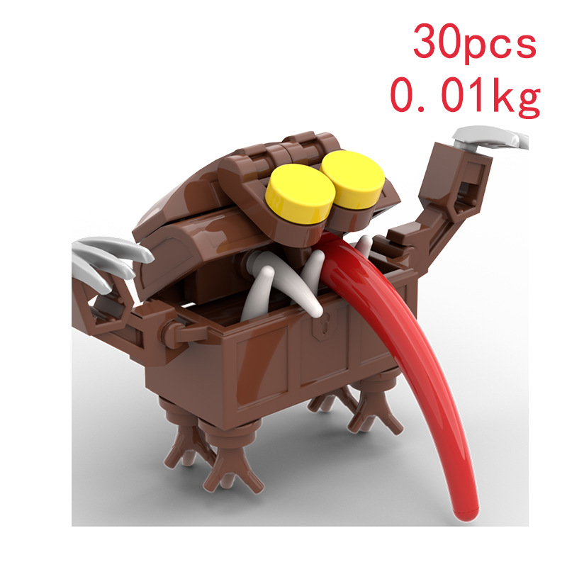 Building Block Monster Toy Educational Assembly Construction Set_voghion.com