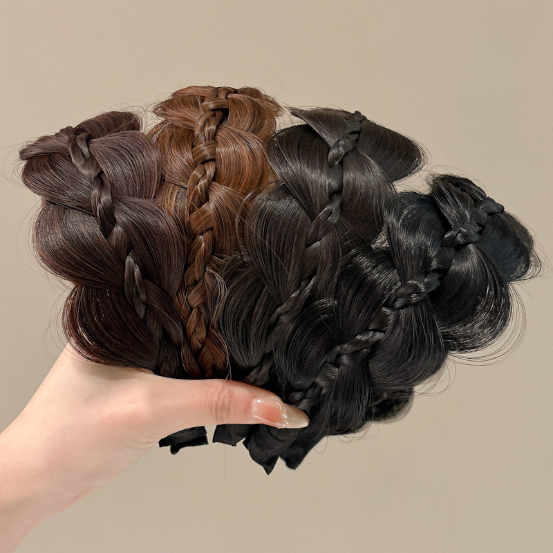 Perruca trenzada twisted trenzada 2025 nuevo tipo con dientes antideslizante hueso de pescado trenzado cabeza de brazo alto cráneo pinzas de cabello prensado tocado de cabello