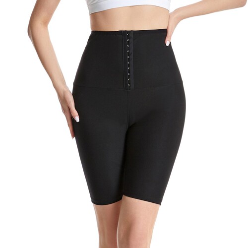 Women's High-Waisted Shaping Leggings, Exercise Sweaty Tummy-Tuck and Buttock Slimming Fitness Leggings, Sauna Bodysuit, Body Shaping Yoga Pants