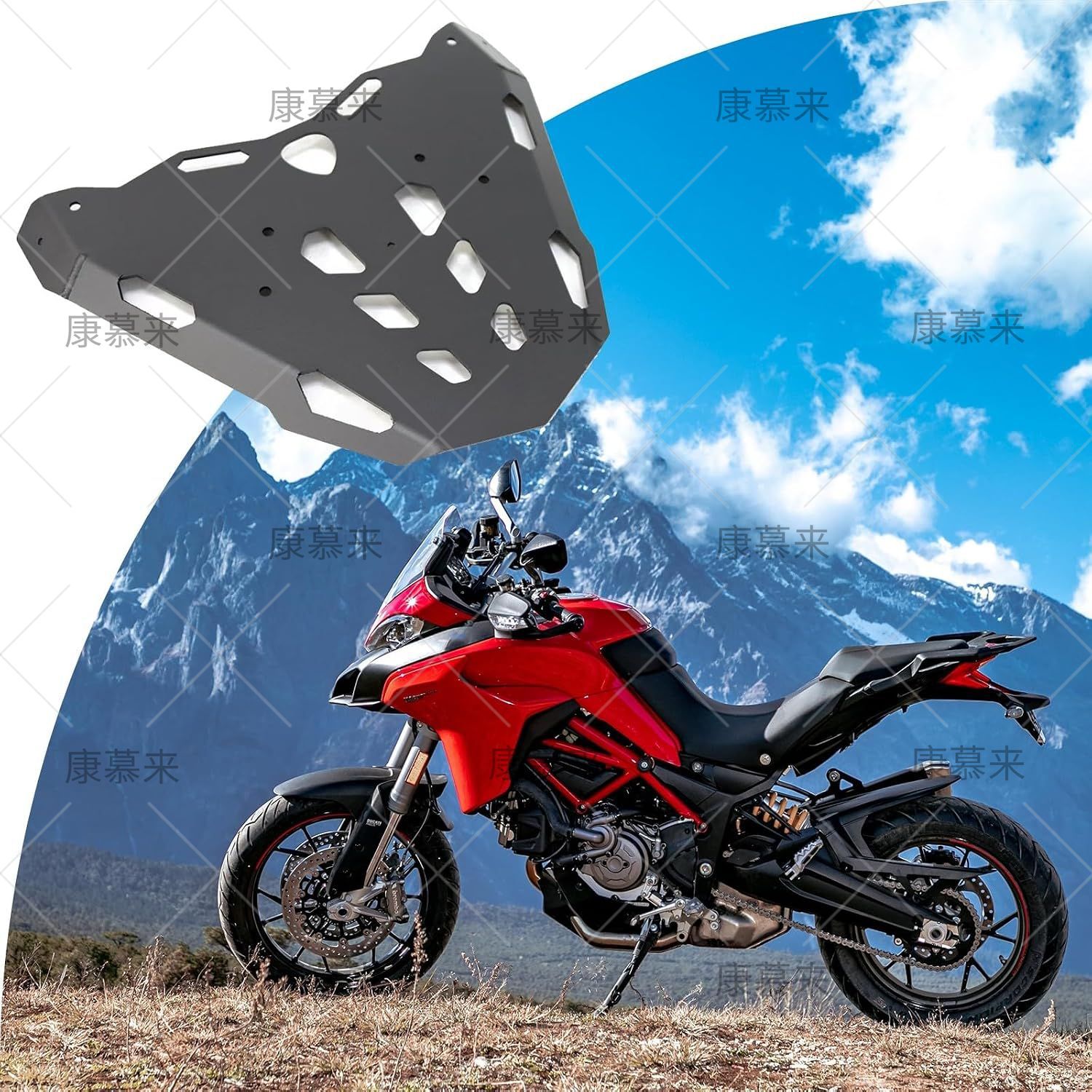 Suitable for Ducati Multistrada mts 950 1200 1260 rear rack and rear box bracket