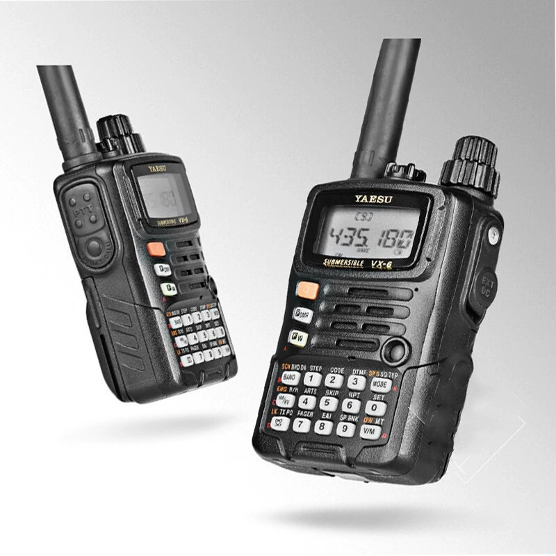 YAESU Yaesu VX-6R UV двухдиапазонный водонепроницаемый портативный рация-интерком автономная поездка внедорожье на открытом воздухе гражданский