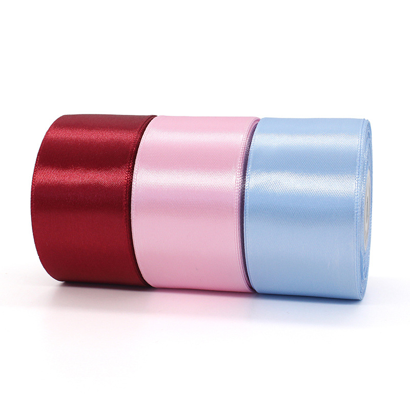 Fabricante 4cm Rose Ribbon Cinta de boda Regalo de flores Envases de pastel Cinta Cinta al por mayor