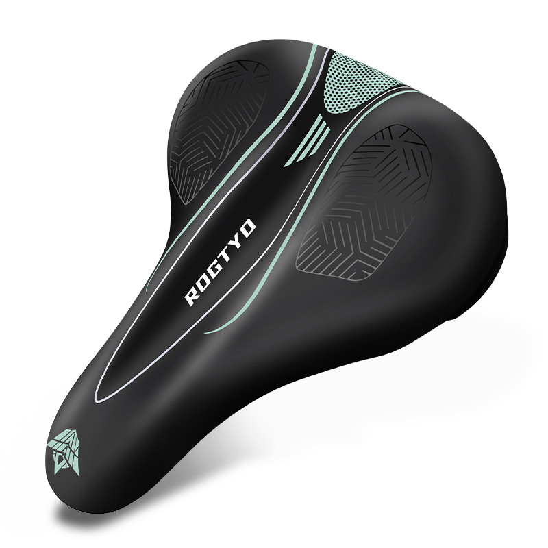 Cojín de bicicleta de montaña esposa asiento de esponja ultra suave asiento de bicicleta dinámico asiento de bicicleta silla de bicicleta
