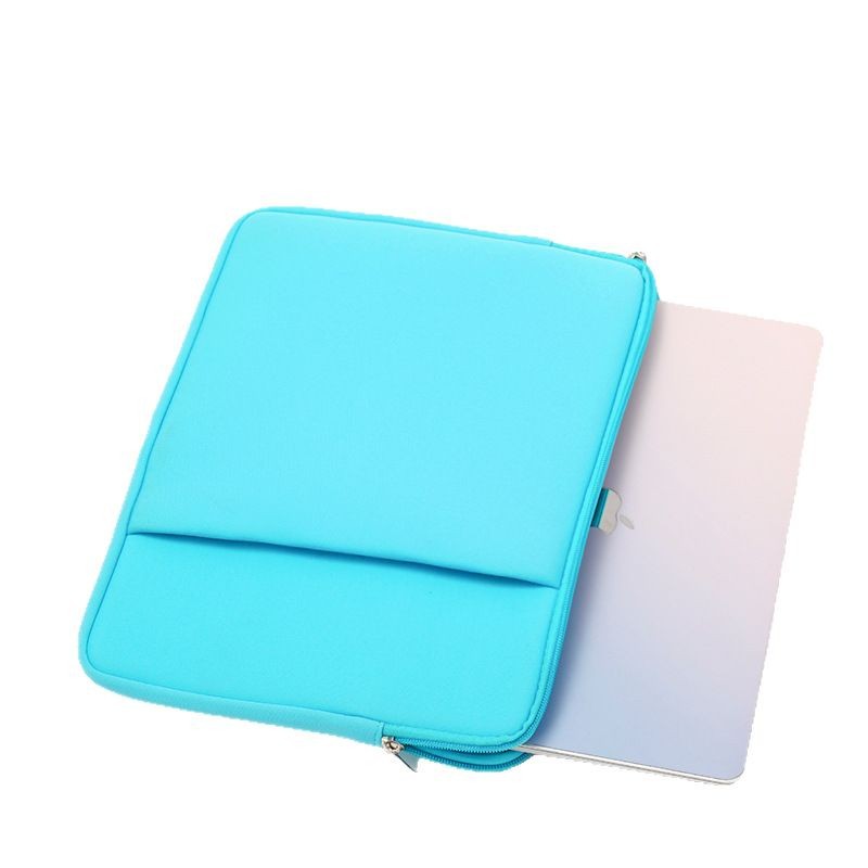 Adecuado para lenovo Macbook13 15 pulgadas de tela de espuma anti-vibración de la tableta portátil con cremallera bolsa de forro portátil