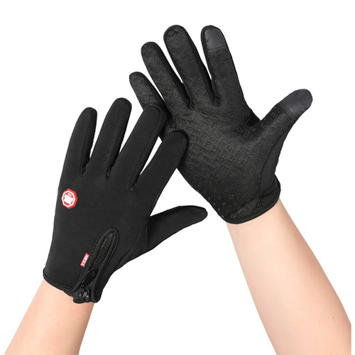 Winter Warm Gloves for Men and Women Outdoor Cycling Touchscreen Waterproof Windproof Gloves Driving Cold-Proof Gloves