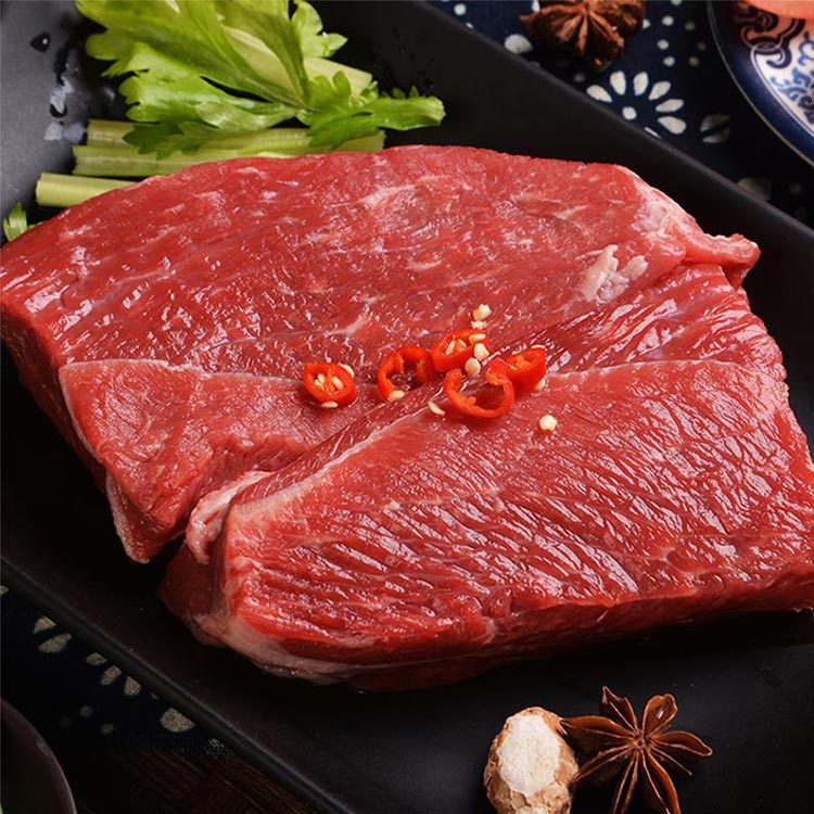 【顺丰冷运】恒都国产精选牛后腿肉500g炖肉筋道腱肉黄牛肉纯肉