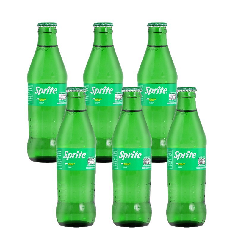 炭酸飲料タイ輸入スナックコカコーラSprite青レモン雪碧ソーダガラス瓶入り250ml|undefined
