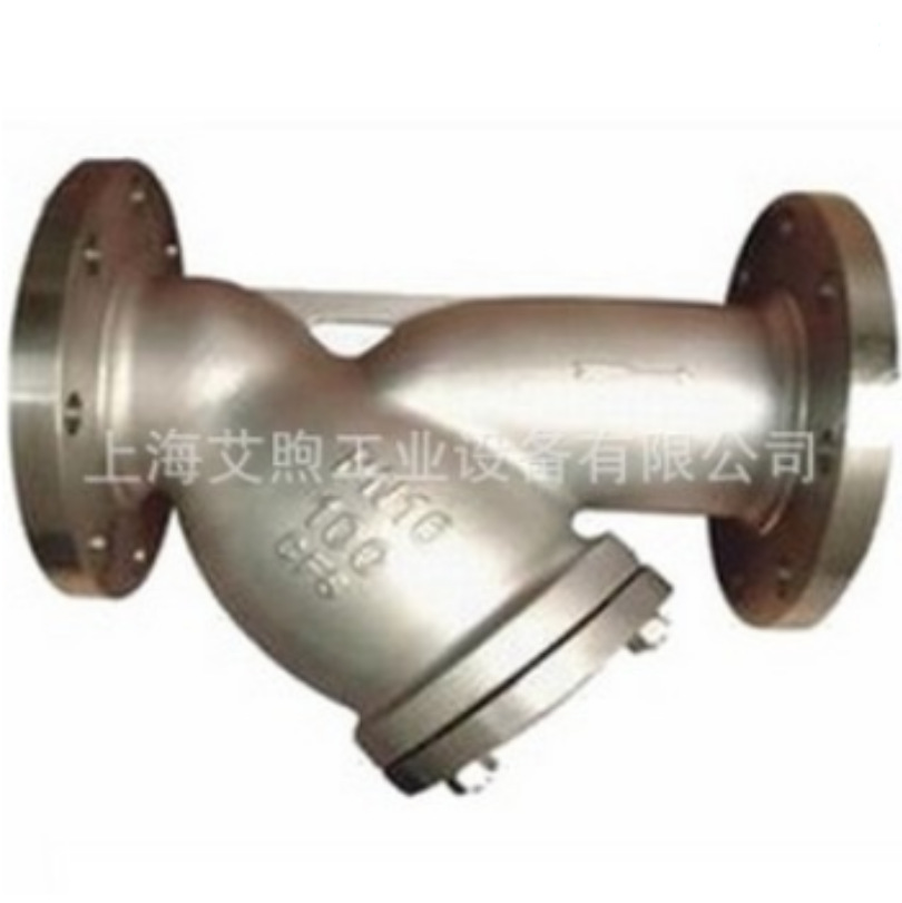 化工用304/316不锈钢Y型过滤器GL41W-16 Y型不锈钢过滤器YG41H-16