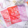 Sticker, cute children's geometric stickers, scheduler