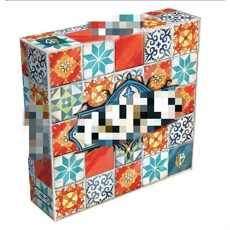 Color Brick Master Tile Story Board Game Card Planb Spot Party Game Card