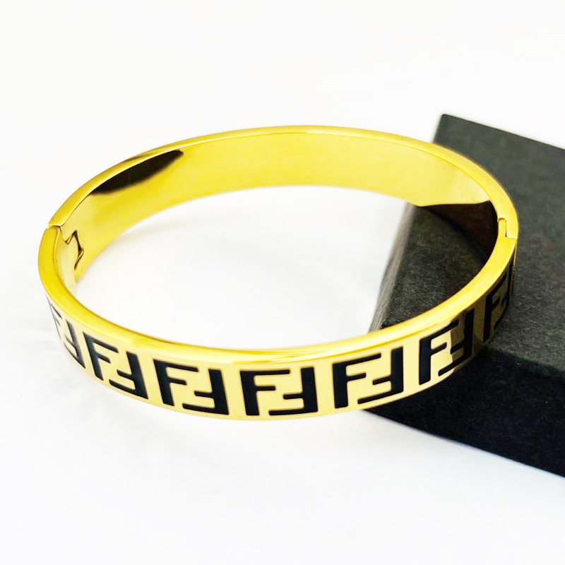 Fenjia Classic Open Gipsophila Bracelet Autumn/Winter 2024 Internet Celebrant Same Fenjia Stainless Steel Jewelry in stock