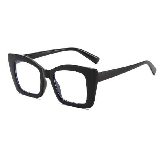Anti-Blue Light Reading Glasses Legs New Style Middle-Aged and Elderly Trendy Spring Reading Glasses Amazon Retro High-Definition Large Frame