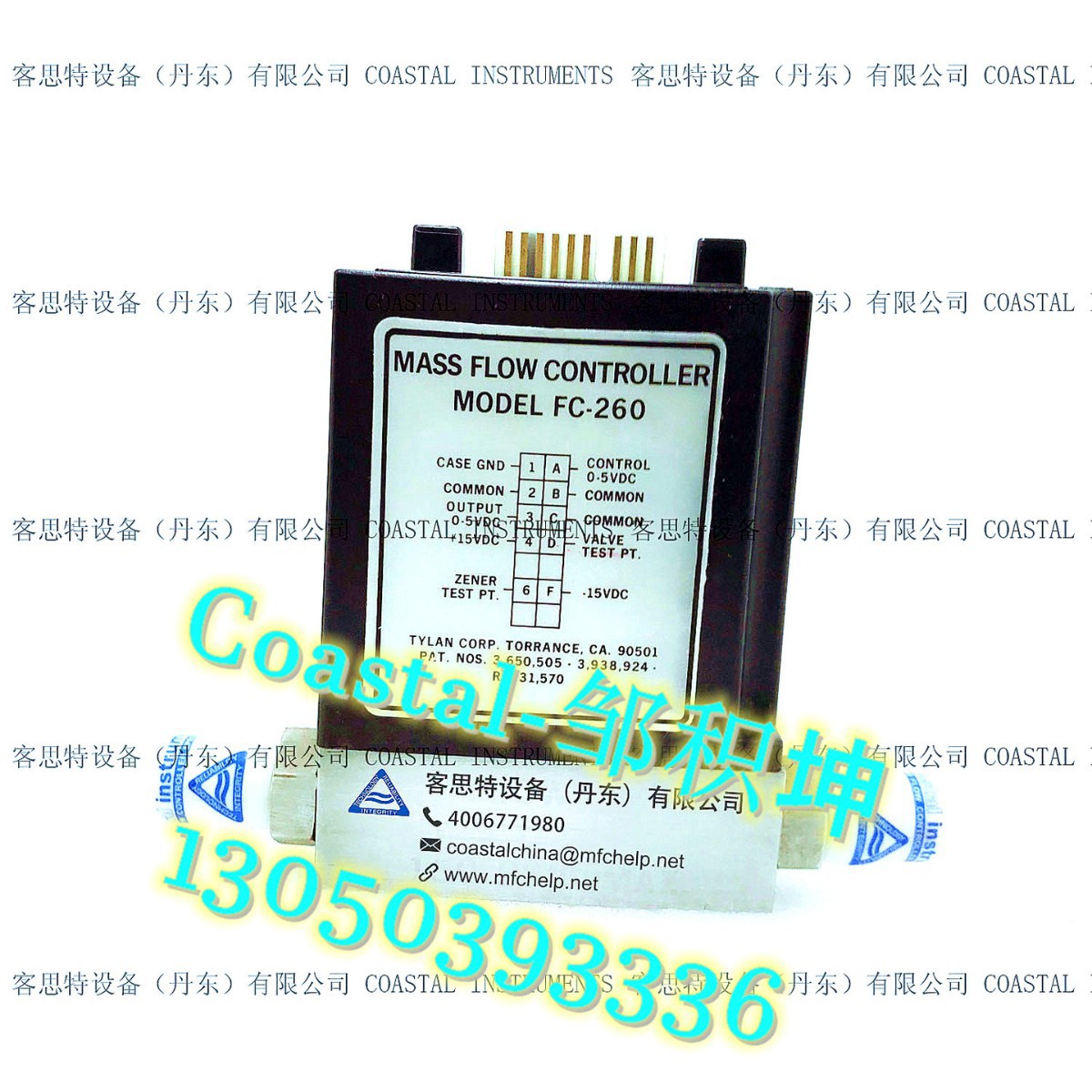 TYLAN FC-260KZ FC-260F 进口气体质量流量计控制器 库存现货 一