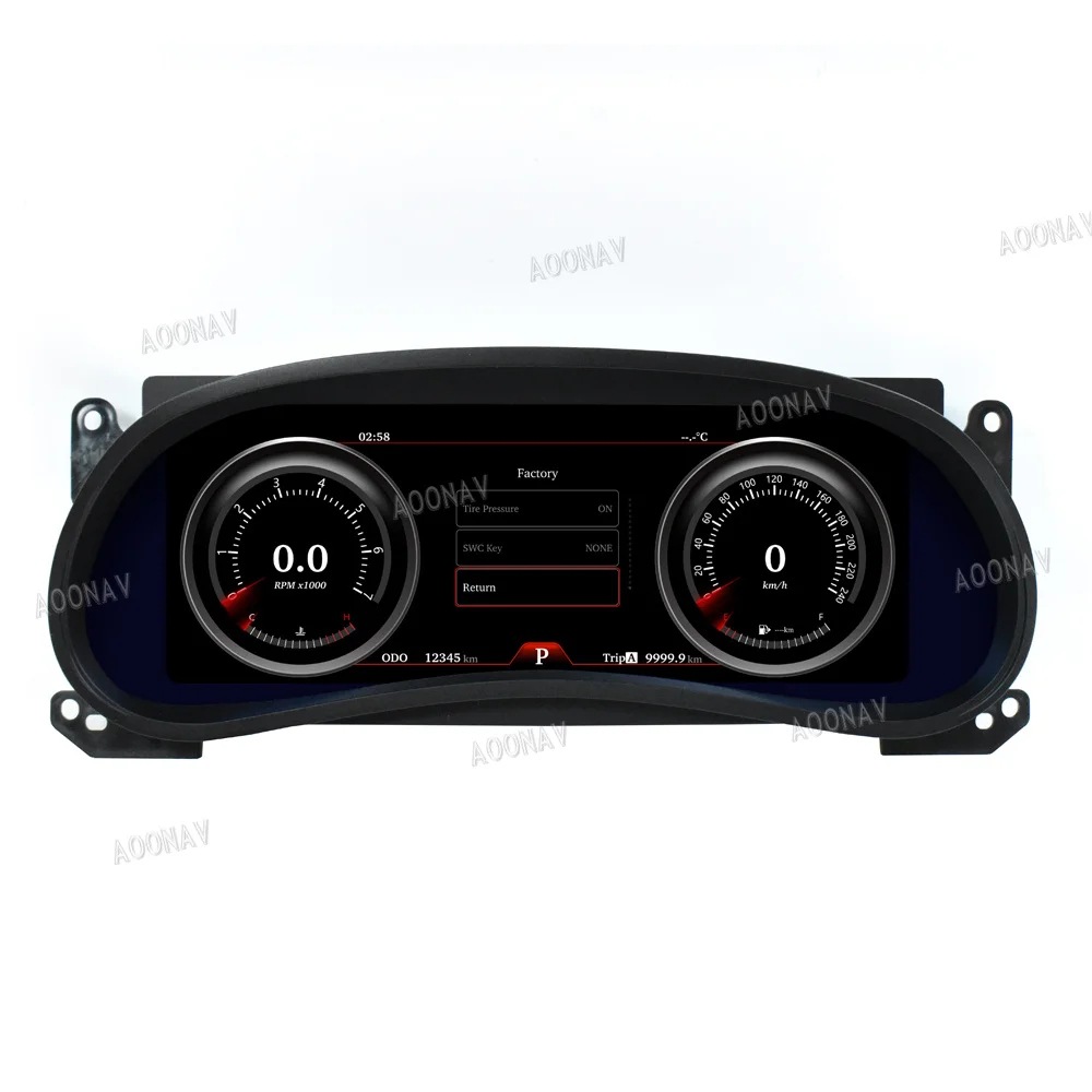 Suitable for Jeep Wrangler Jk Smart Lcd Dashboard Display Cockpit Speed Digital Display