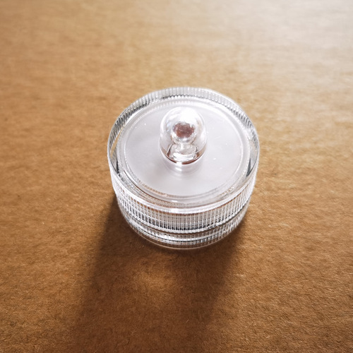 Waterproof LED diving light, small remote control colorful candle light with replaceable battery, fish tank hookah light manufacturer