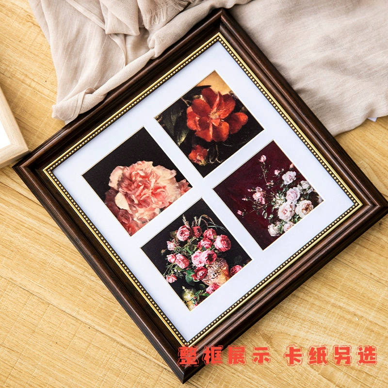 Масляный мелок, квадратная трехмерная фоторамка, DIY